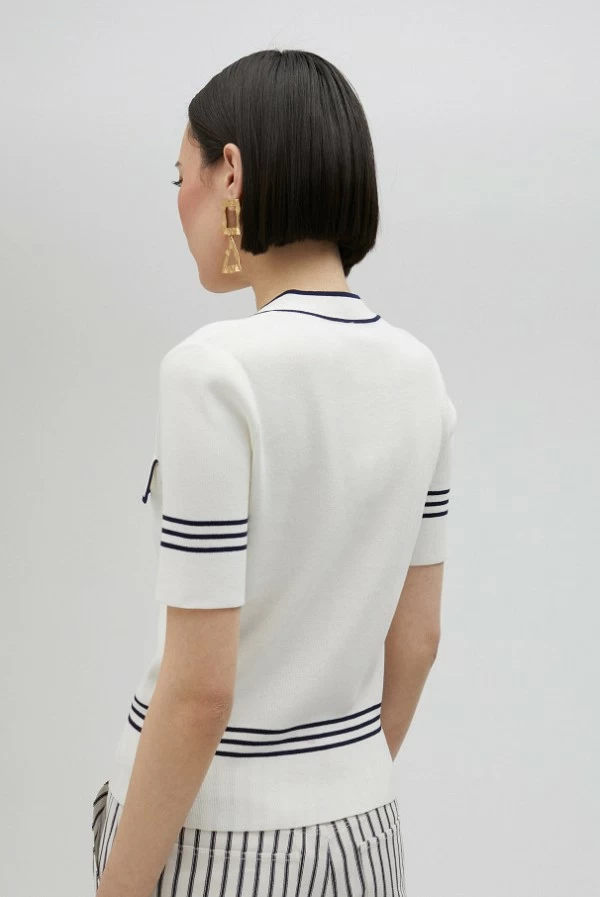 Jersey bicolor marinero lola casademunt