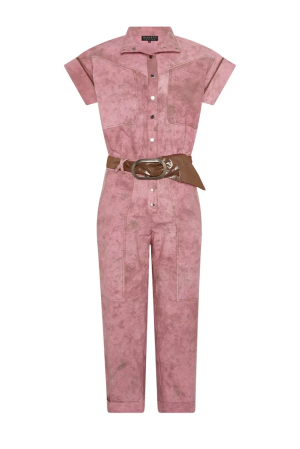 Jumpsuit Avverbio Pink de Masavi