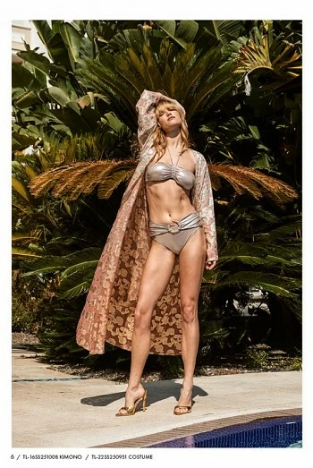 Kimono kaftán joya con detalles dorados – Trash and Luxury