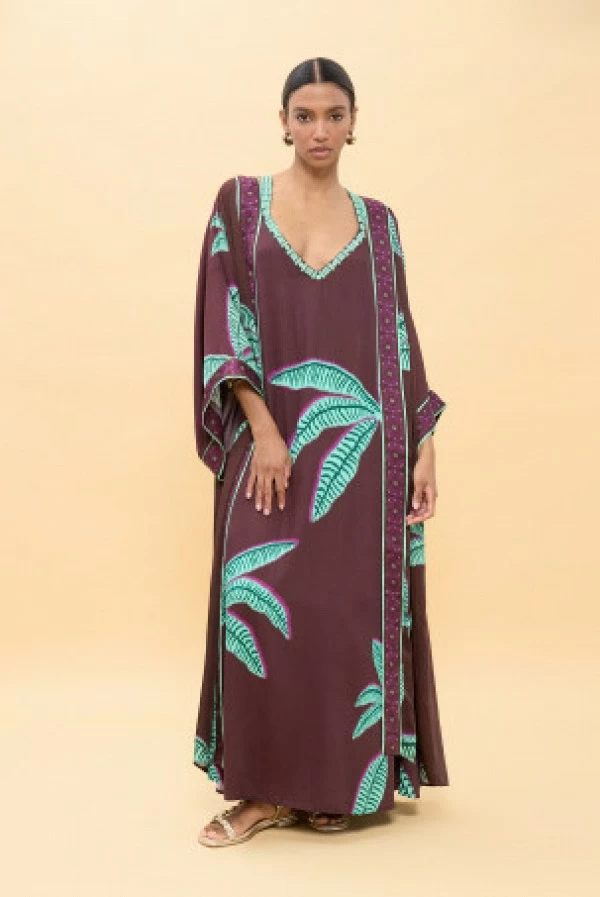 Kimono palmeras y leopardo