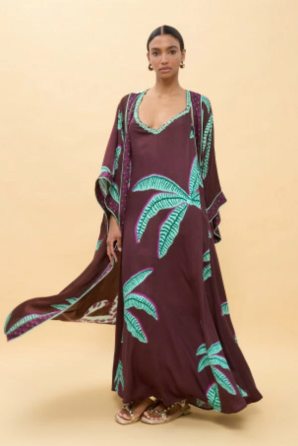 Kimono palmeras y leopardo