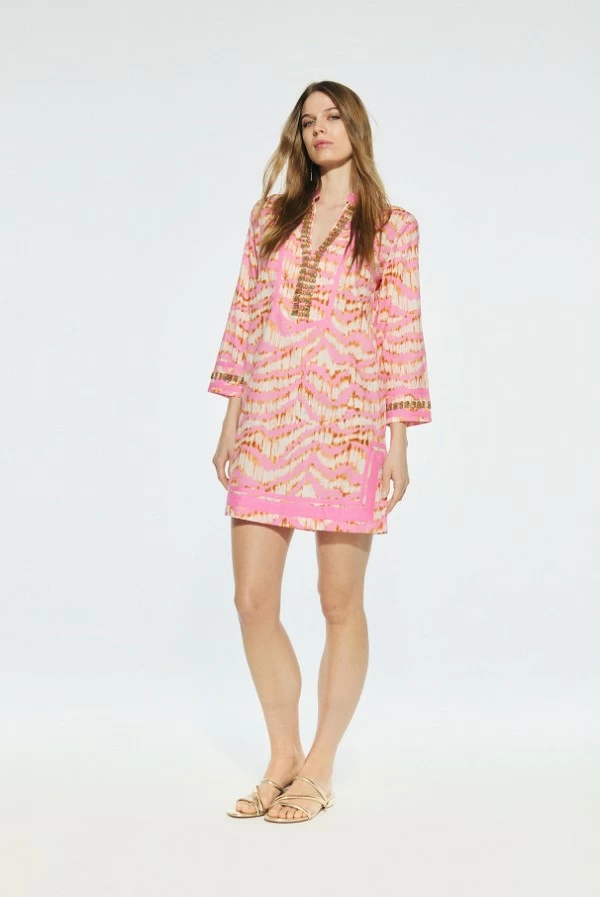 Kurta Camisola con Detalles de Piedras Lola Casademunt