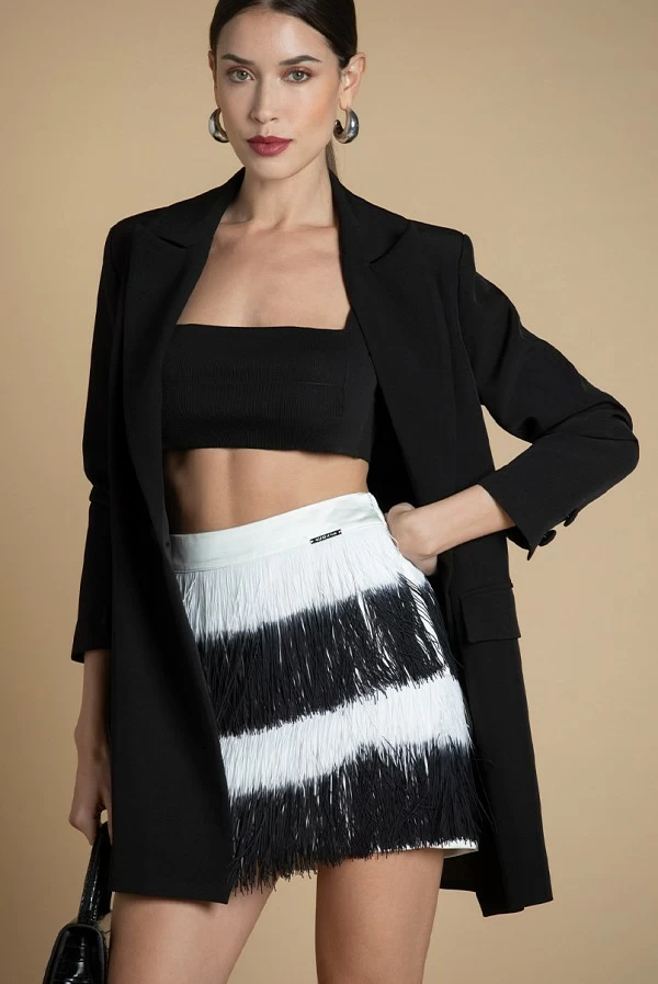 Maxi Blazer Cruzada Sahoco