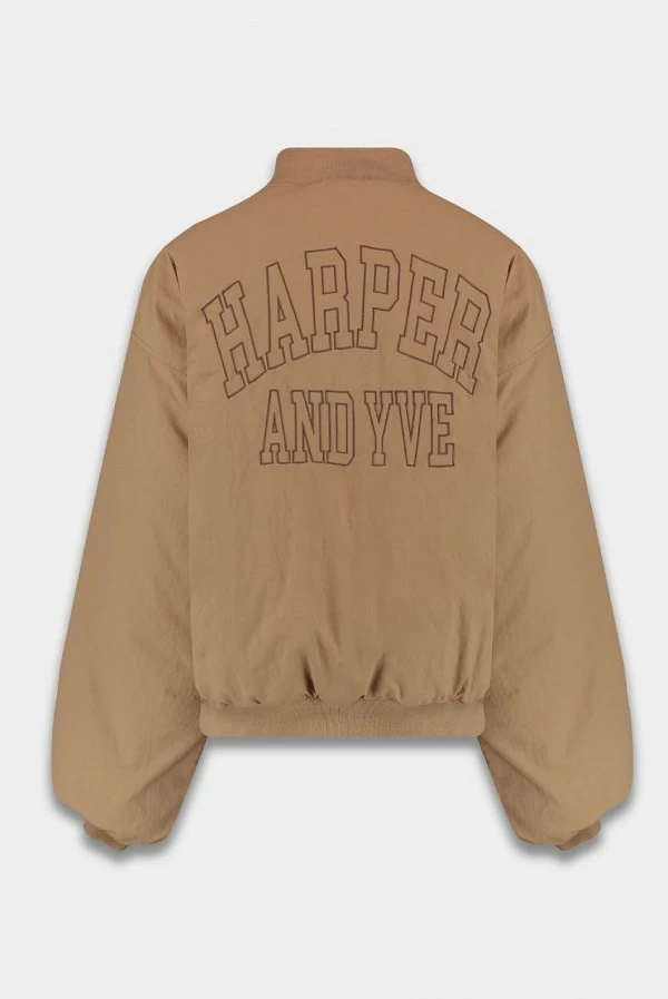 maxi bomber camel harper and yve