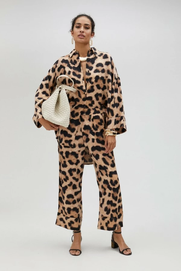 Maxi Camisa Leopardo Lola Casademunt