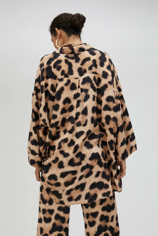 Maxi Camisa Leopardo Lola Casademunt
