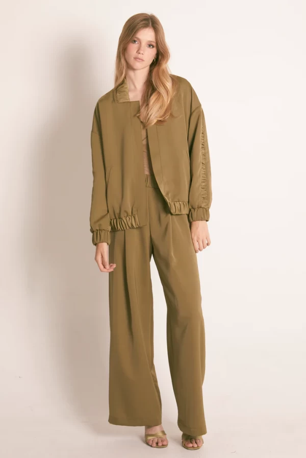 Maxi chaqueta bomber masavi