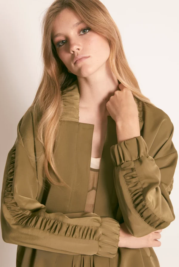 Maxi chaqueta bomber masavi