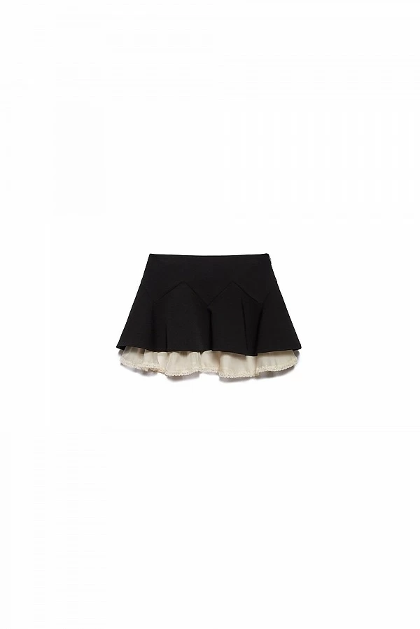 mini falda negra luna aniye by