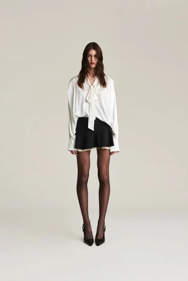 mini falda negra luna aniye by