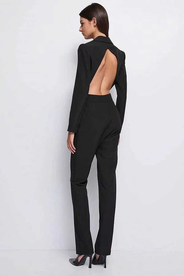 mono elastico negro cinturon dorado denny rose