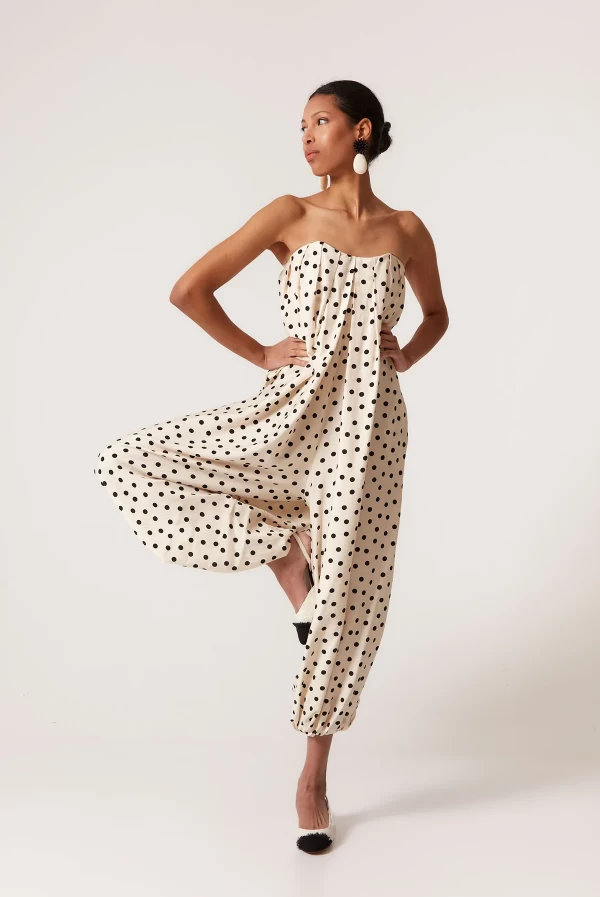 Mono ROMINA Crudo Palabra de Honor Lunares – Coosy