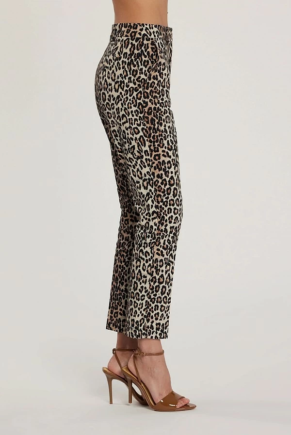 Pantalón Animal Print Mujer Talle Alto Pantalón Animal Print Mujer Talle Alto