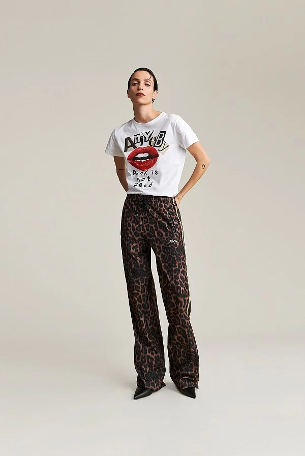 pantalon estampado animal print