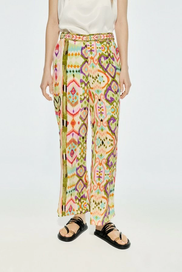 Pantalón Estampado Culotte Lola Casademunt