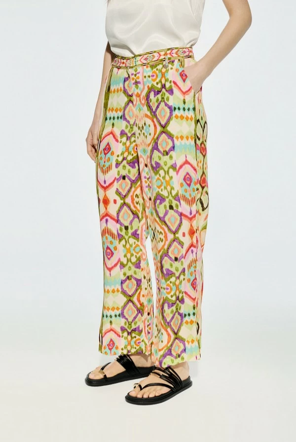 Pantalón Estampado Culotte Lola Casademunt