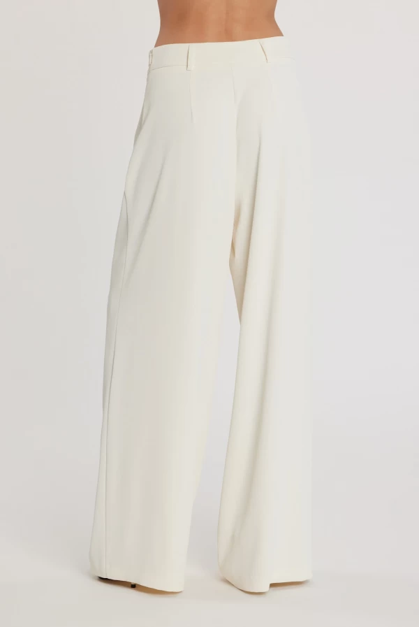 Pantalón ROJER Palazzo Talle Alto con Pliegues Pantalón ROJER Palazzo Talle Alto con Pliegues