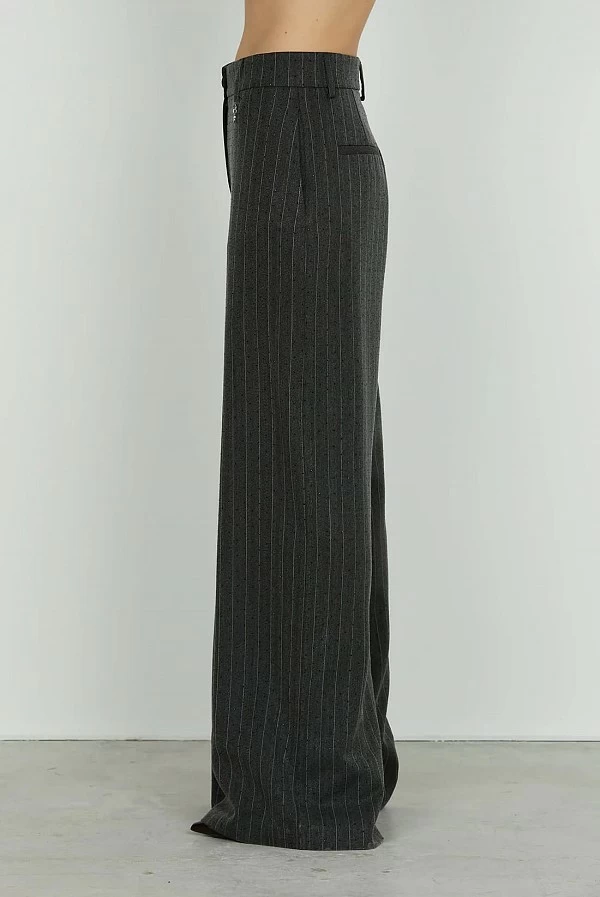 pantalones preziosam rayas gris relish