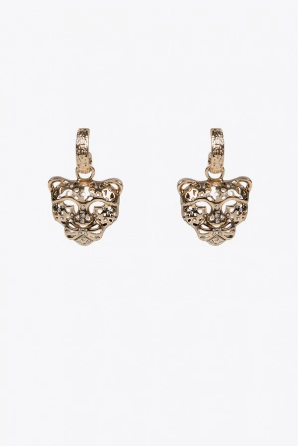 Pendientes Cabeza de Tigre con Brillantes Lola Casademunt