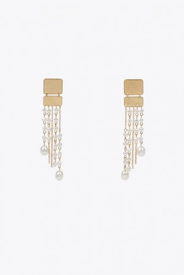 Pendientes Colgantes en Cascada con Perlas Lola Casademunt