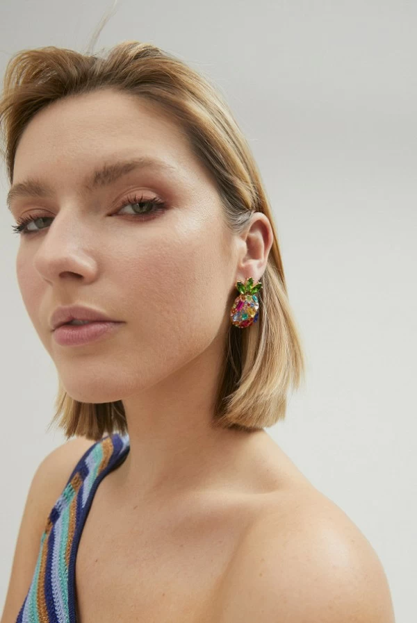 Pendientes Piña Brillantes Lola Casademunt