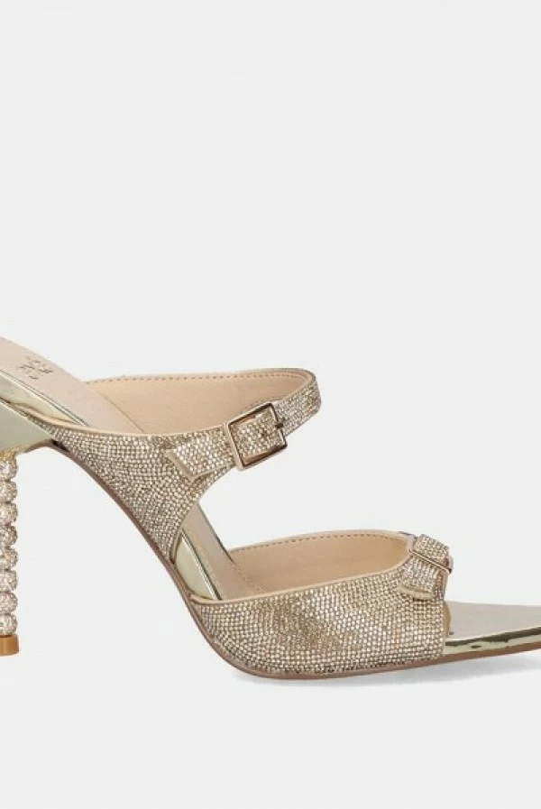 Sandalia Joya Joy-700 Oro con Strass Exé Shoes