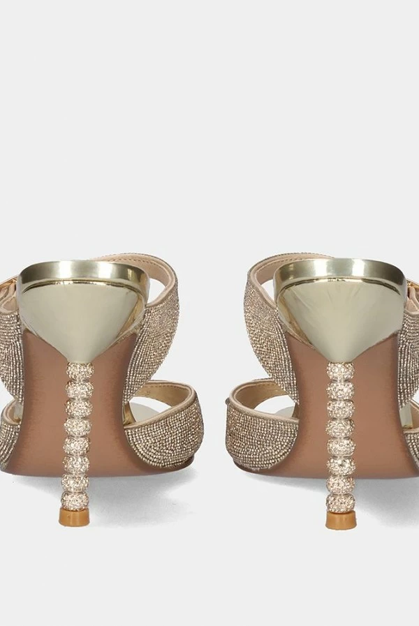 Sandalia Joya Joy-700 Oro con Strass Exé Shoes