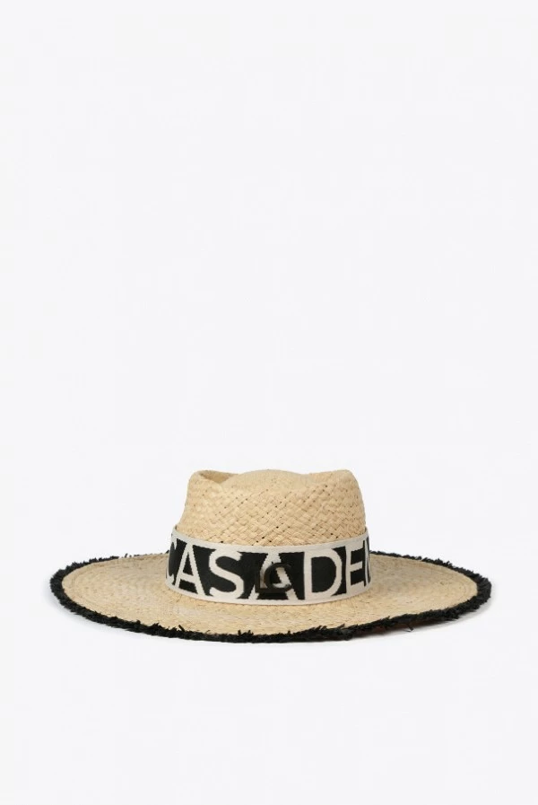 Sombrero Efecto Rafia Desflecado Lola Casademunt