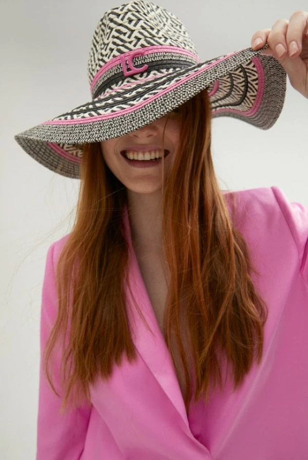 Sombrero Floppy Multicolor Efecto Rafia Lola Casademunt