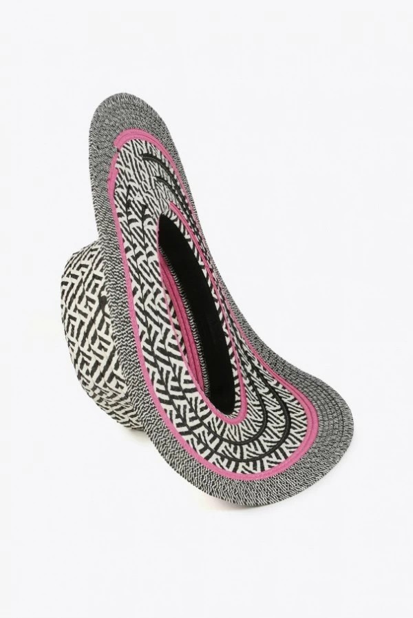 Sombrero Floppy Multicolor Efecto Rafia Lola Casademunt
