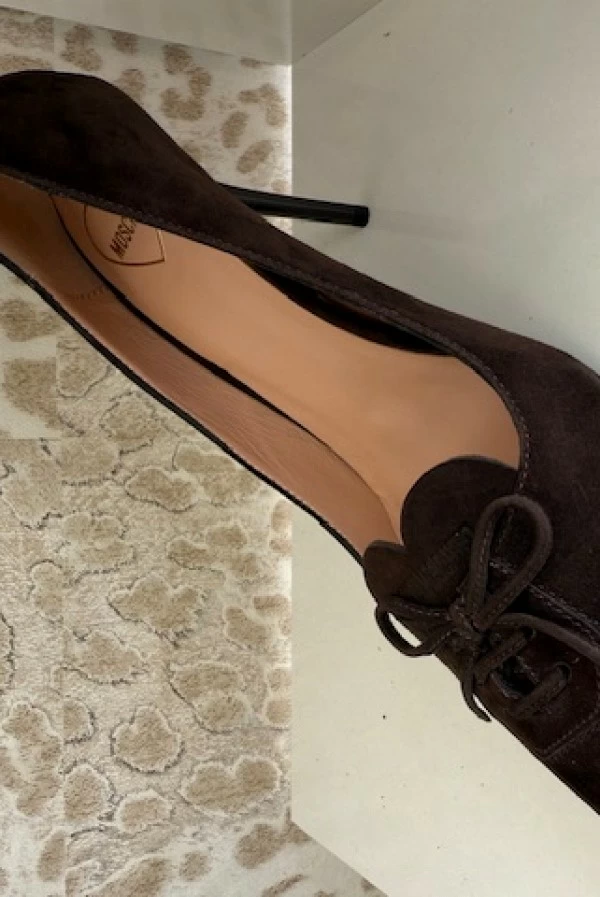 Stilettos Love Moschino  Corset Lazo marron