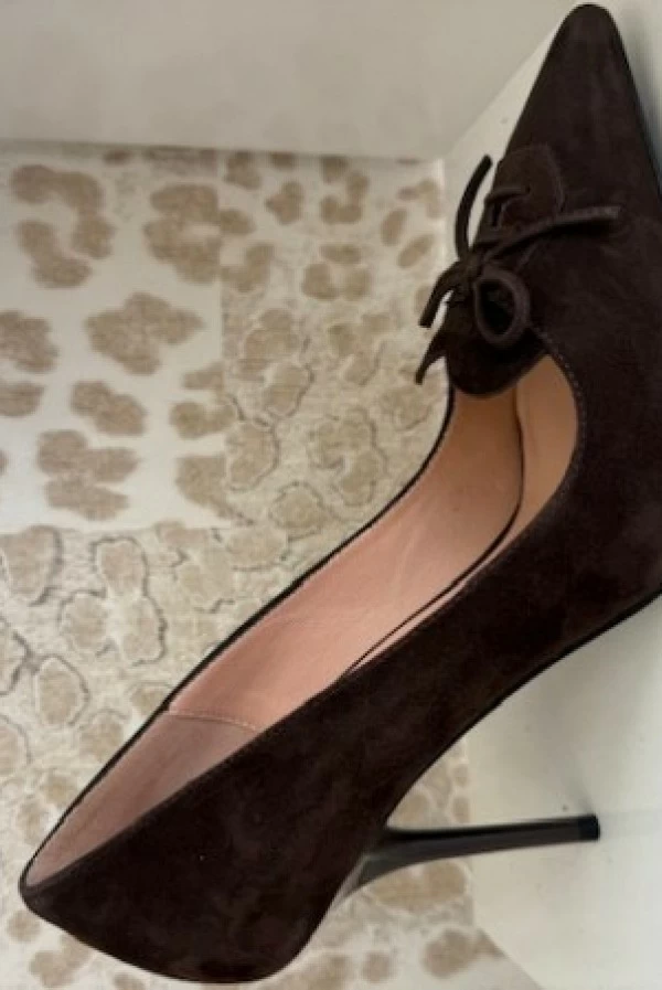 Stilettos Love Moschino  Corset Lazo marron