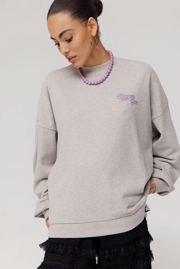 Sudadera maxi GimmeMore Grey Harper and yve