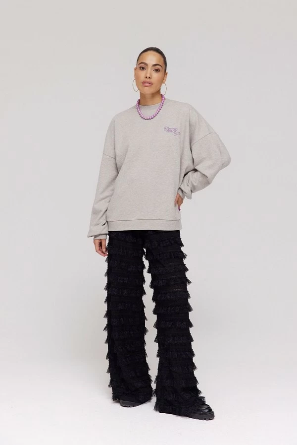 Sudadera maxi GimmeMore Grey Harper and yve