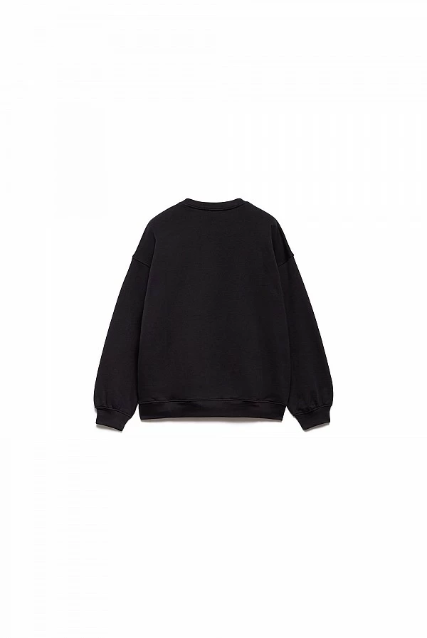 sudadera punk labios rojos