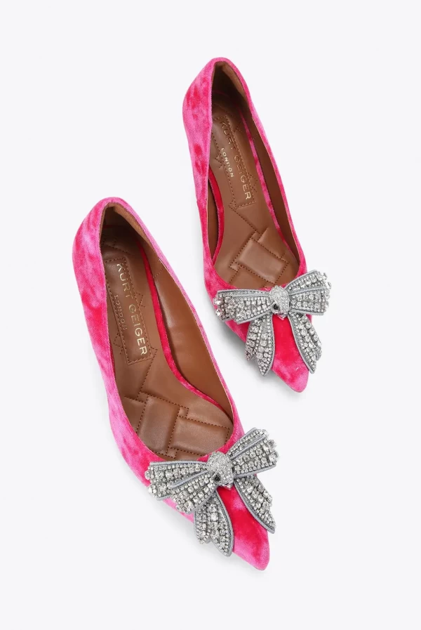 Tacón Belgravia Kurt Geiger lazo Brillante