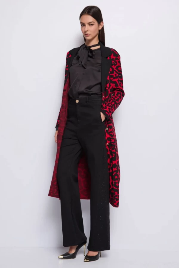 tejanos denny rose negro lateral strass