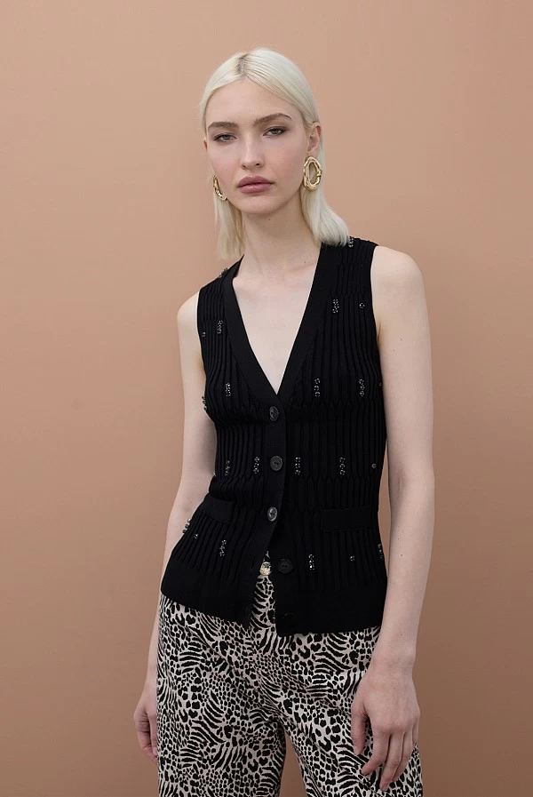 Top Cardigan Joya de Punto Lola Casademunt