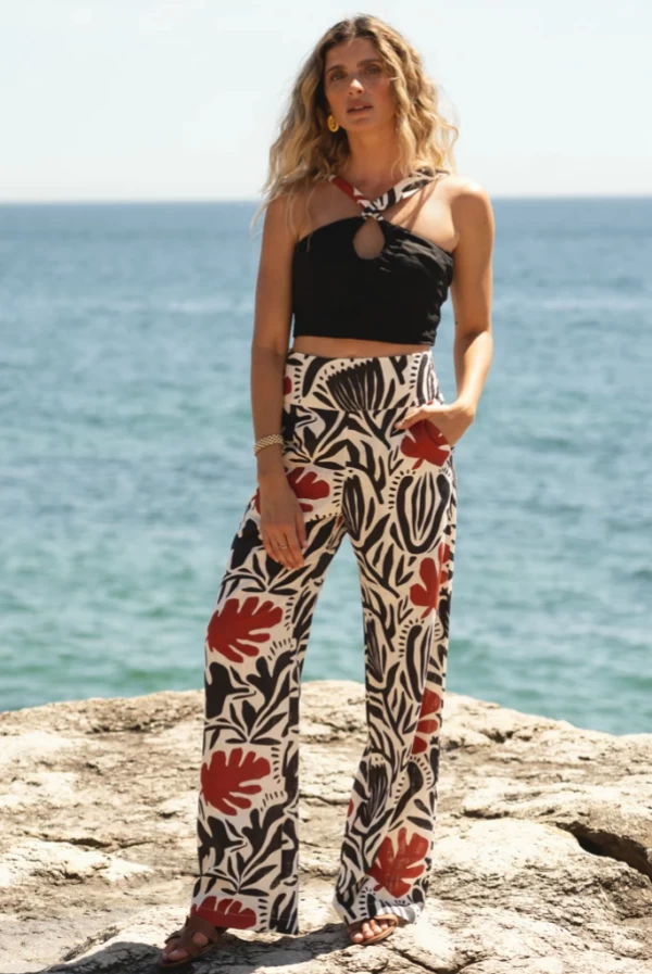 Top Corto Camille Africa Aura