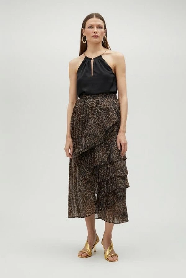 Top halter con cadena Lola Casademunt
