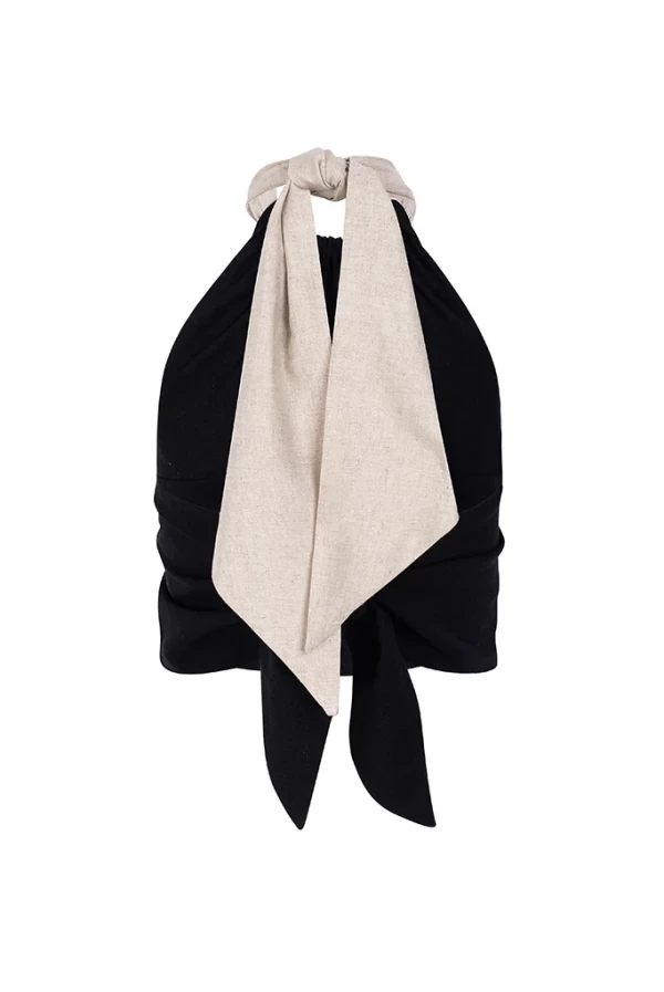 Top Maria Black & Sand
