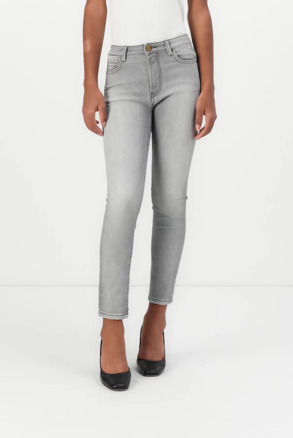 Vaquero gris claro PINKO con bordado Vaquero gris claro PINKO con bordado