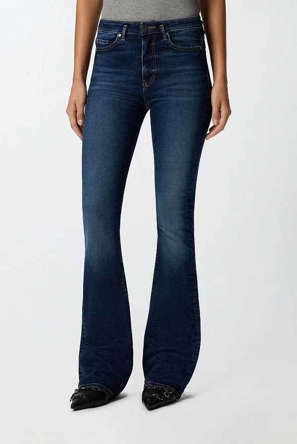 vaqueros campana flora flare pinko