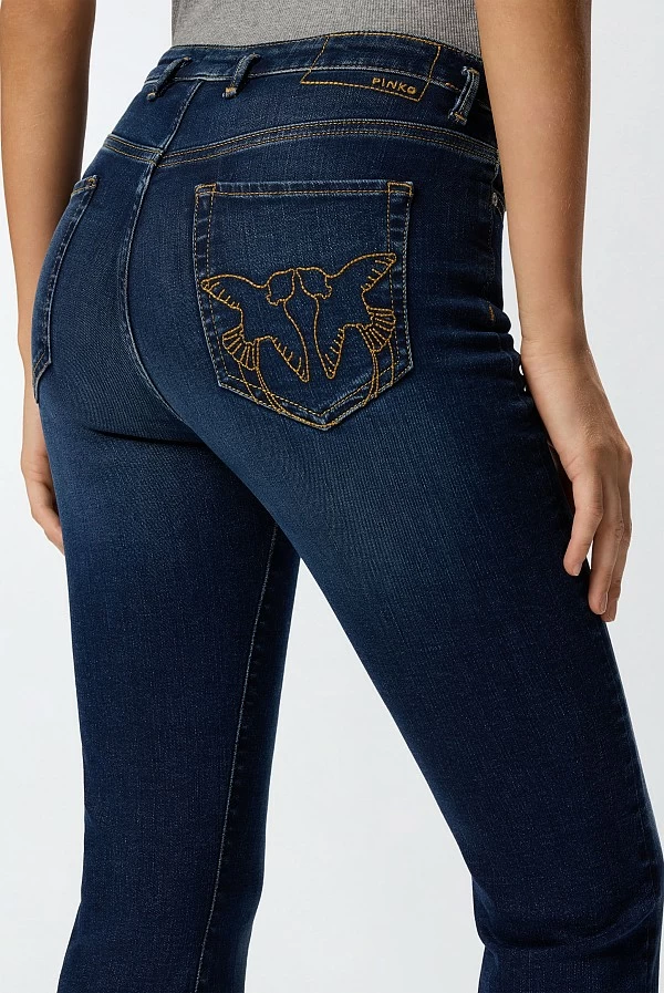 vaqueros campana flora flare pinko
