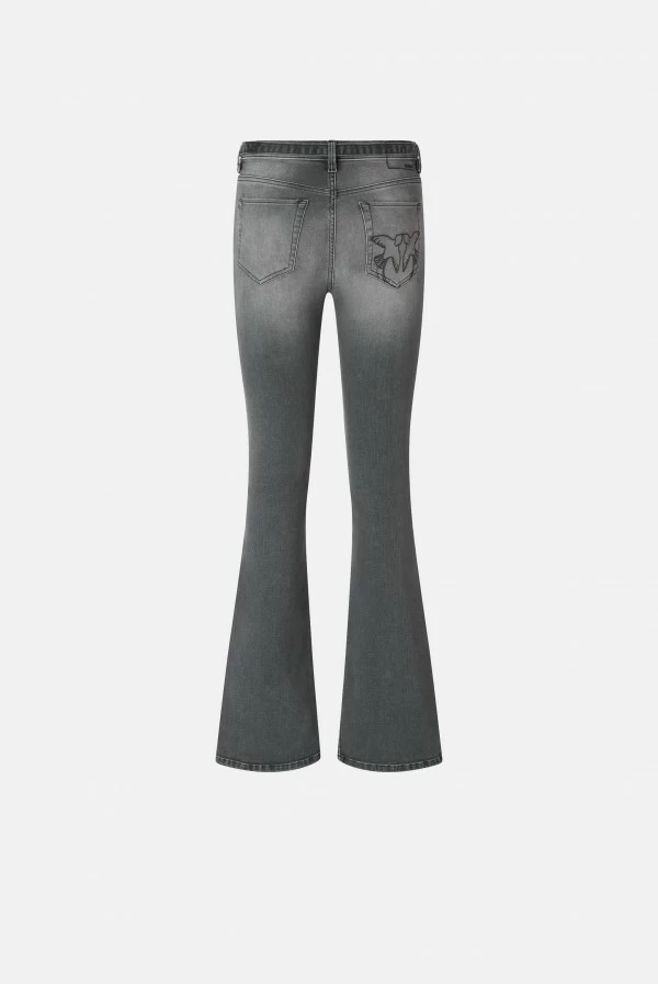 vaqueros campana gris pinko