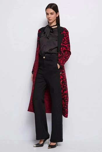 Vaqueros de Mujer con Pedrería Lateral y Cierre con Cremallera denny rose Vaqueros de Mujer con Pedrería Lateral y Cierre con Cremallera denny rose