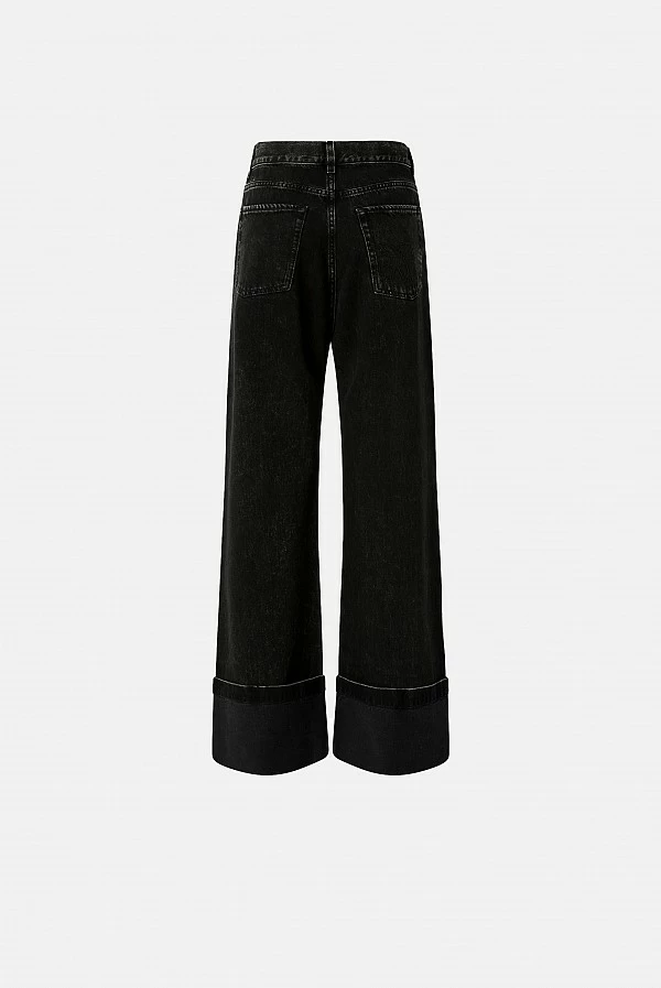 Vaqueros Wide Leg Wanda PINKO con dobladillo fijo