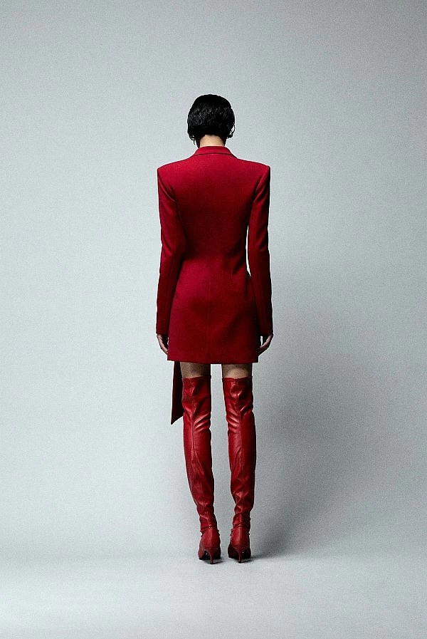Vestido blazer AniyeBy ivy rojo