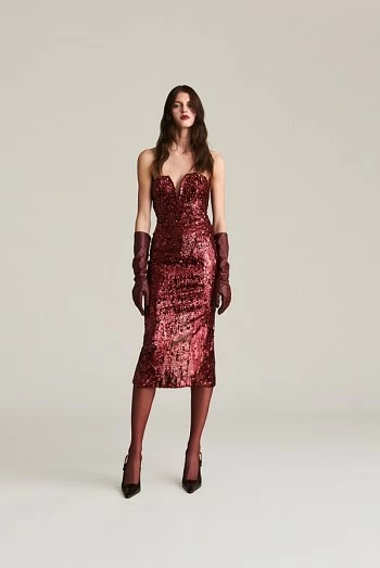 vestido bustier oro lentejuelas aniye by vestido bustier oro lentejuelas aniye by