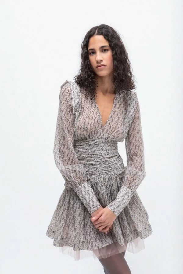 vestido corto masavi amber